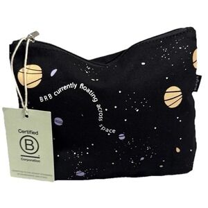Makeup Bag – Space Travel Bag Ecoright BRB Print Cosmetic Pouch NWOT